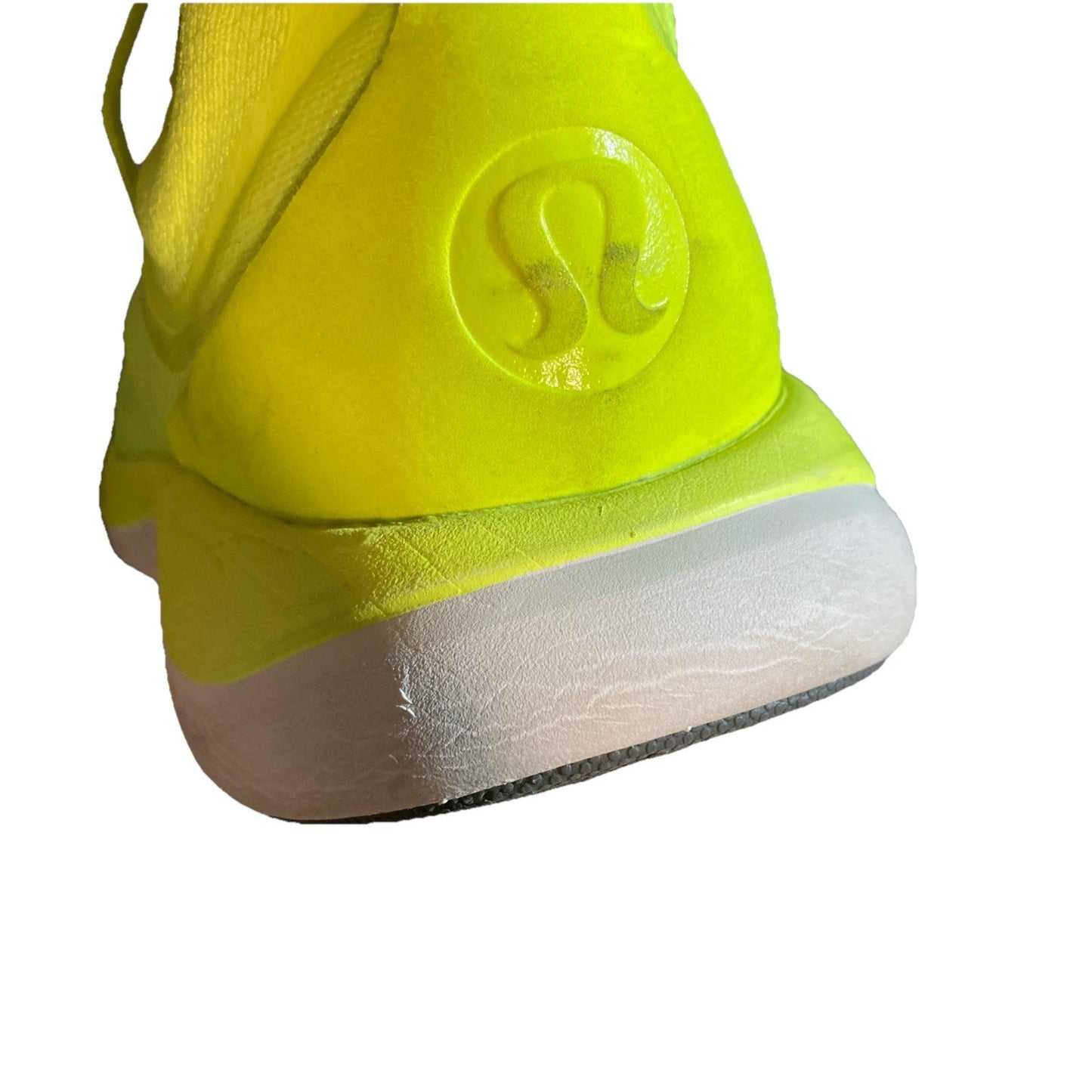 Lululemon Chargefeel Mid Workout Athletic Shoe Yellow Size 7 Woman’s Used