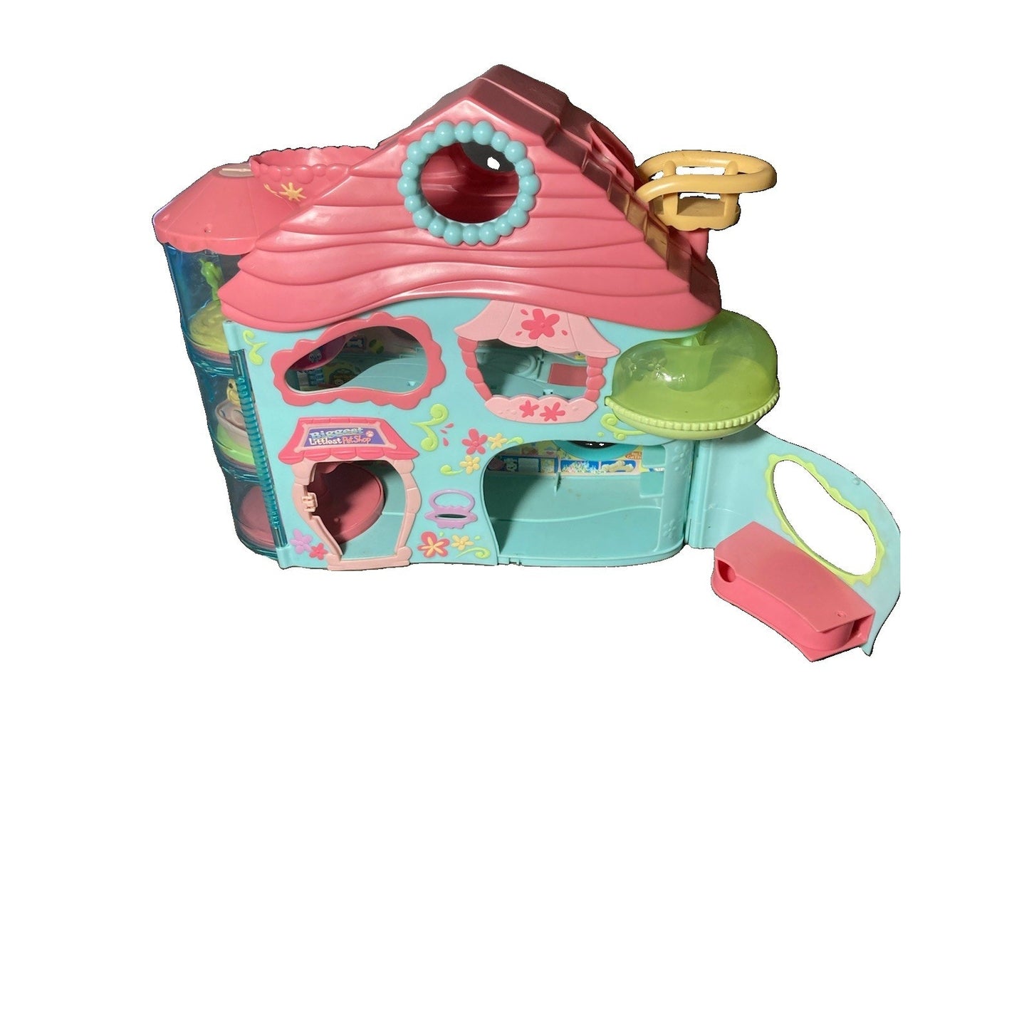 2005 Hasbro Biggest Littlest Pet Shop House Foldable Playset LPS