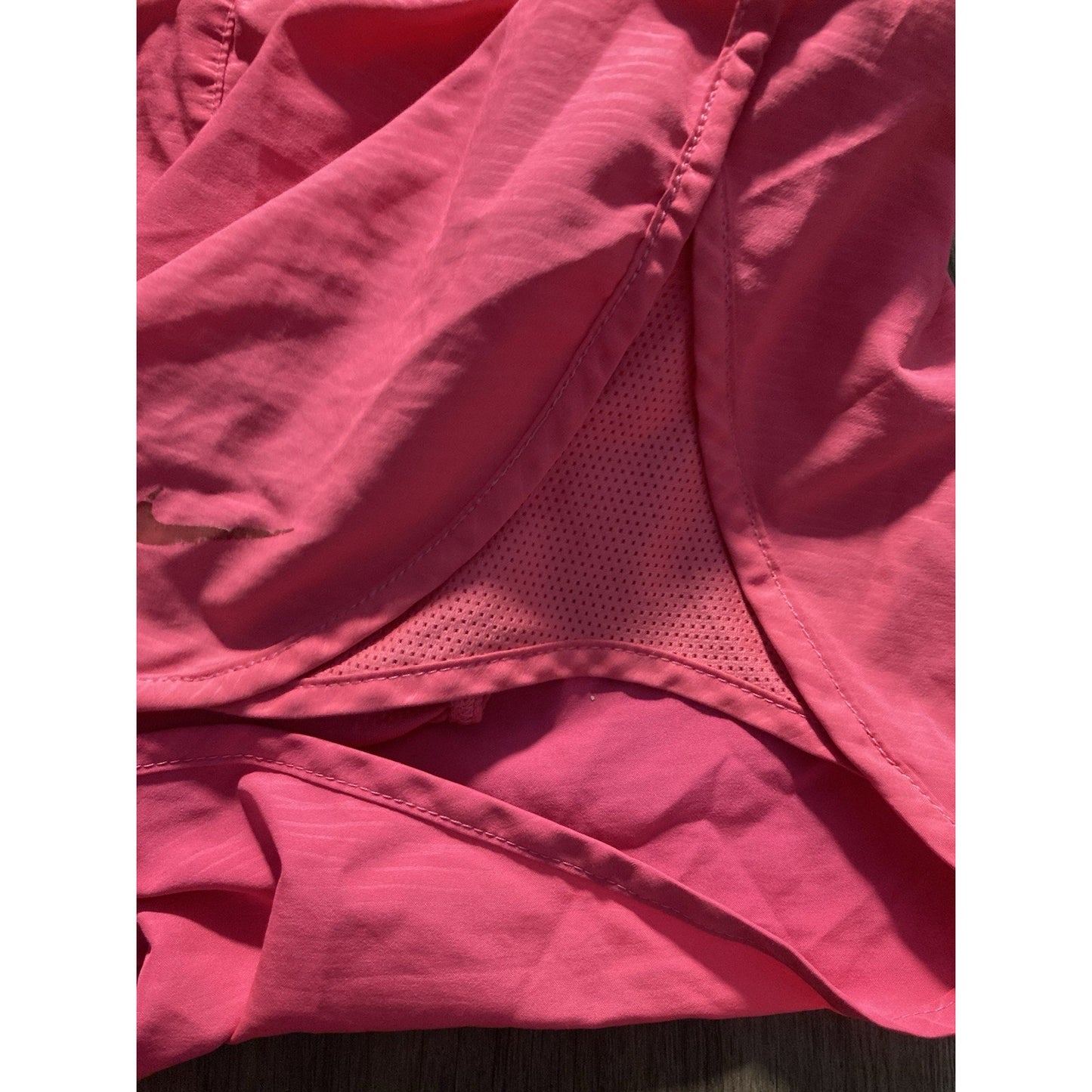 Nike Dri-FIT Women's Running Shorts Pink Athletic Gym Workout Athleisure Size S