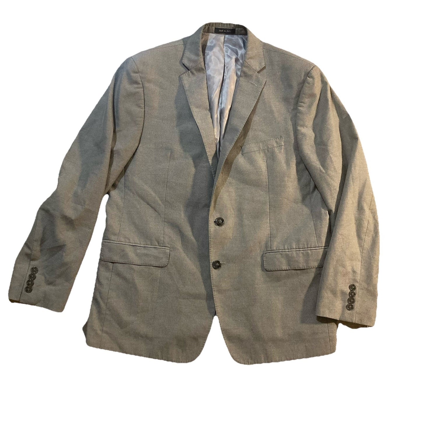 Academia Calvin Klein Knit Gray Sport Coat Blazer