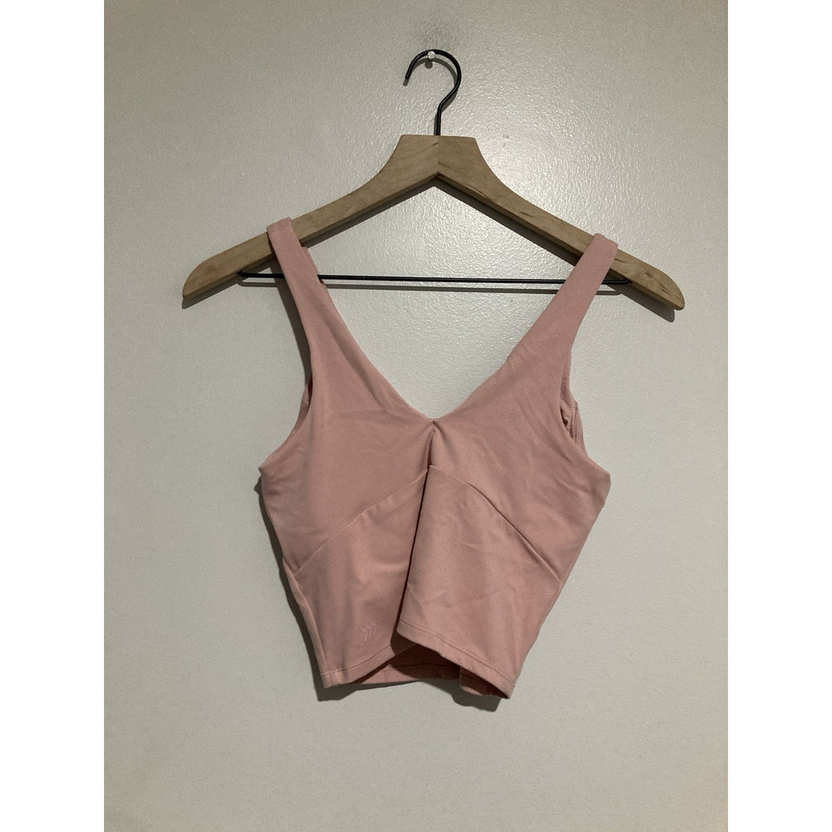 All in Motion Women's Pad Light Support Thick Strap Crop Sports Bra Size XS Pink