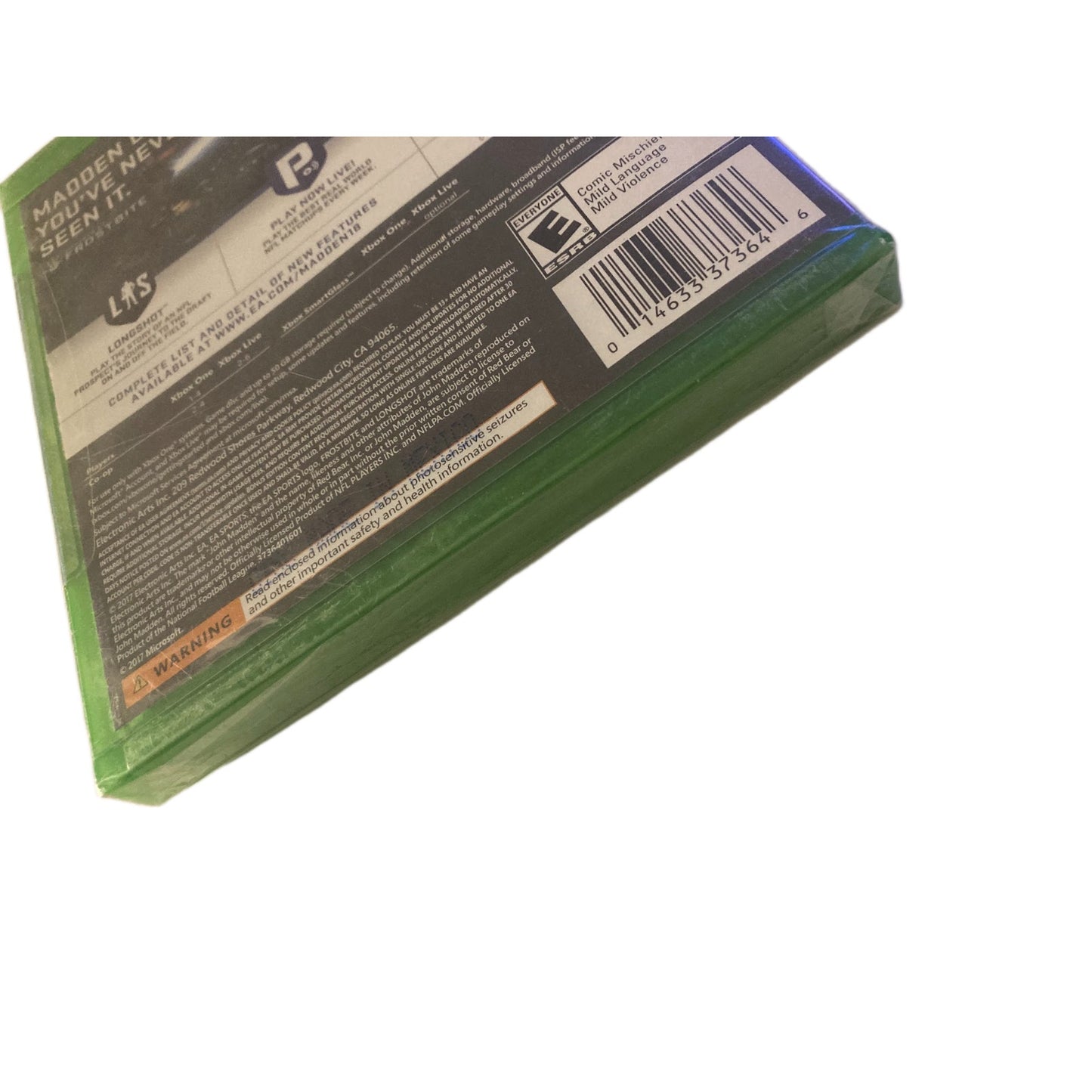 NFL Madden 18 Xbox One Sealed Exclusive Offer Included