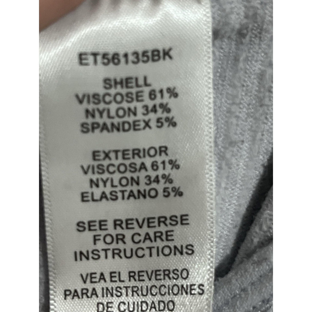 Revival Tank Womens S Gray Cropped Padded Stretch Jersey Summer Casual