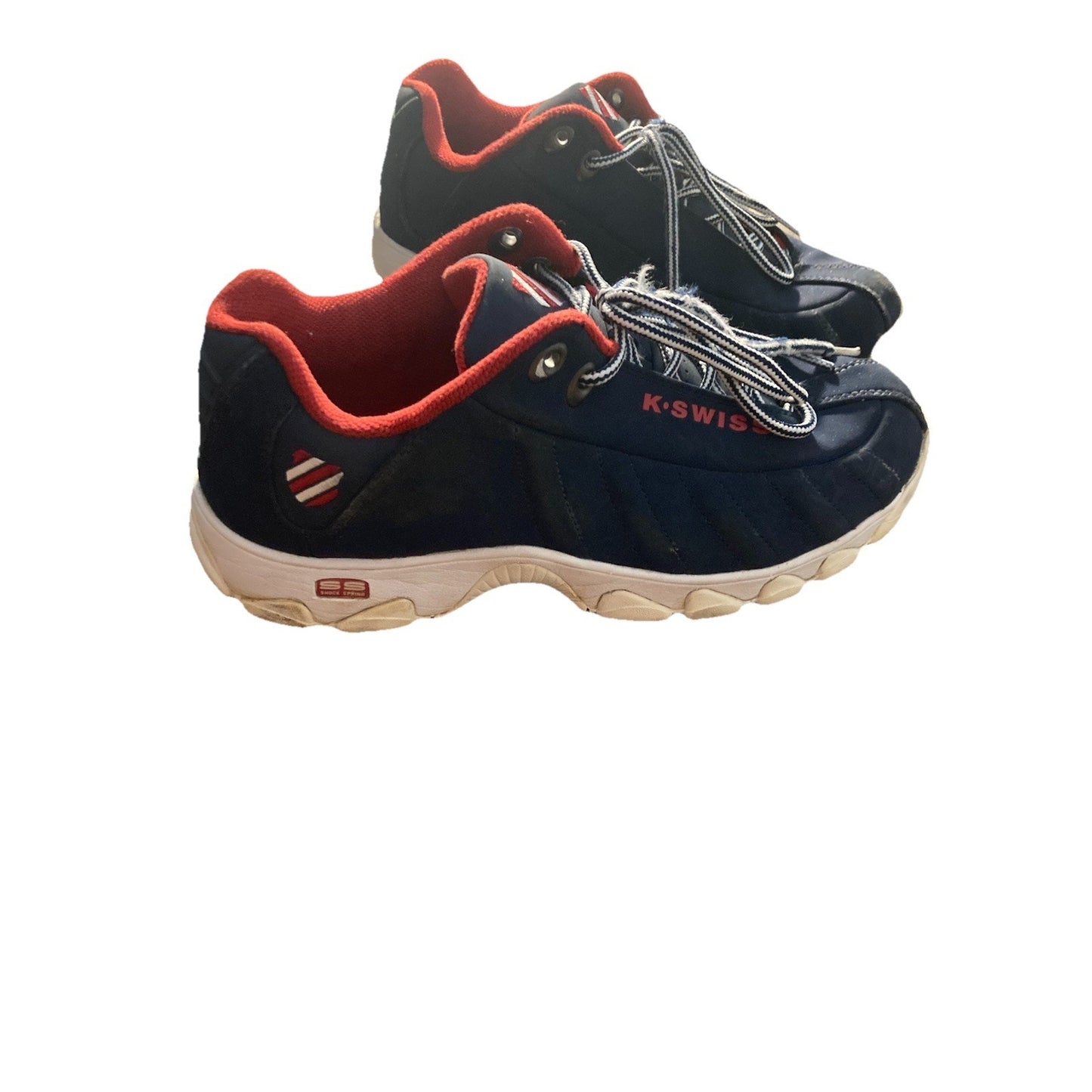 Blue Red White Y2K K-Swiss ST329 Navy Athletic Shoe Mens Size 8