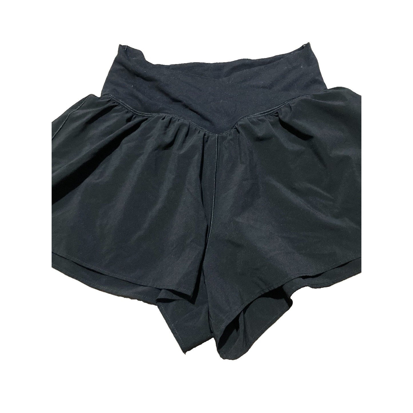 Offline by Aerie Women’s Small Real Me Crossover Flowy Shorts Black
