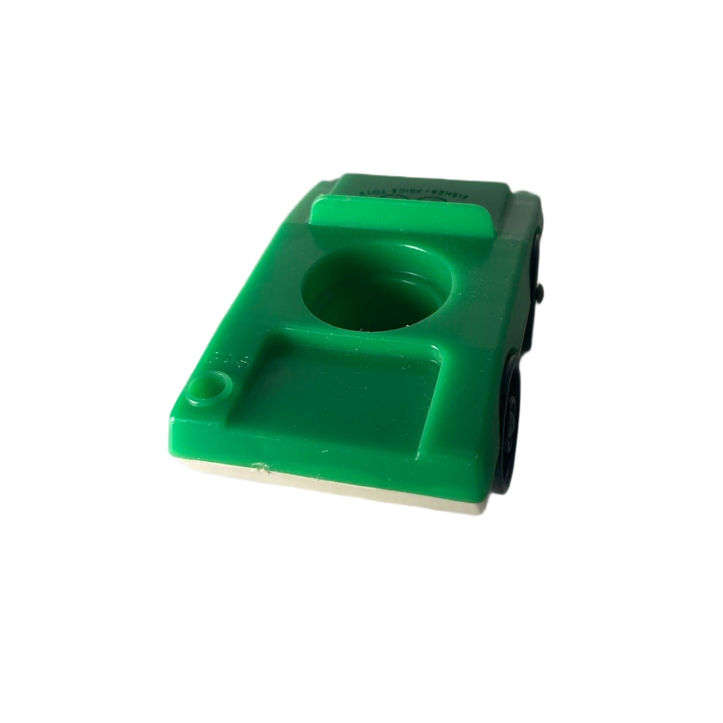 Vintage Fisher Price Little People Green and White One Seater Car