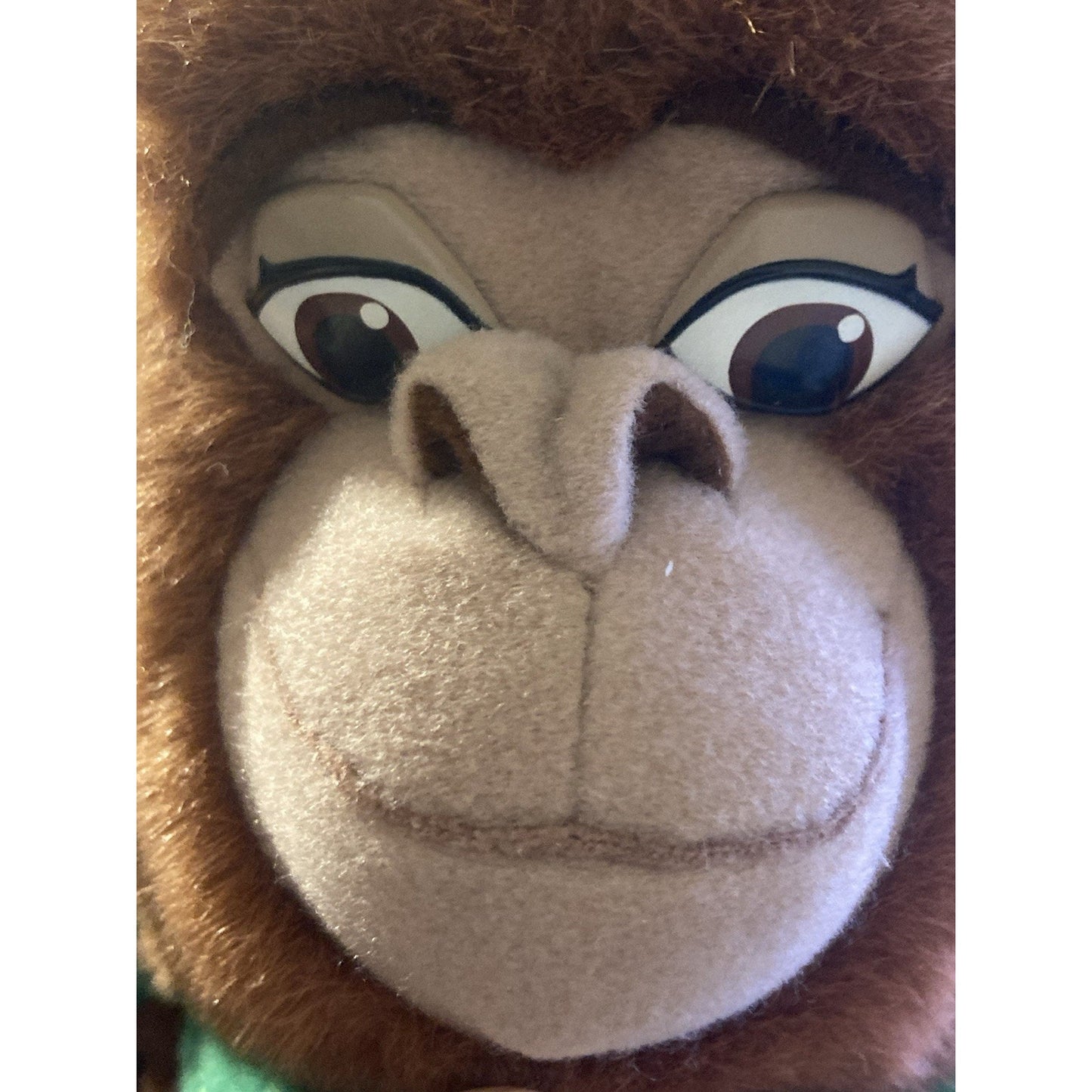 Baby Tarzan Kala Gorilla Heartbeat Plush Disney Mattel 1998 w/TAG Doesn’t Work