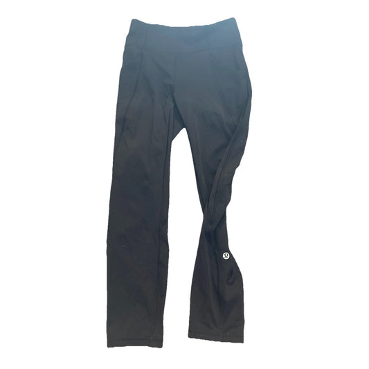Lululemon Women's Black Active Leggings Size 4 with Pockets