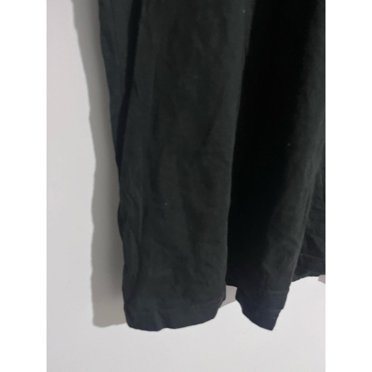 District Shirt Mens L Black Short Sleeve Crew Neck Cotton Tagless Embroidered