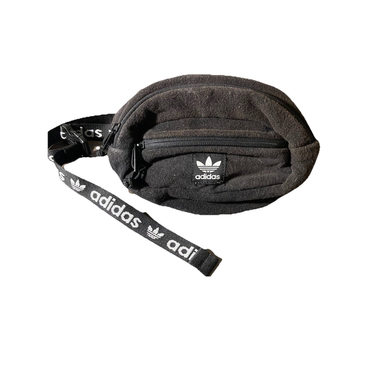 Adidas Original Fanny Pack With Zippers Adjustable