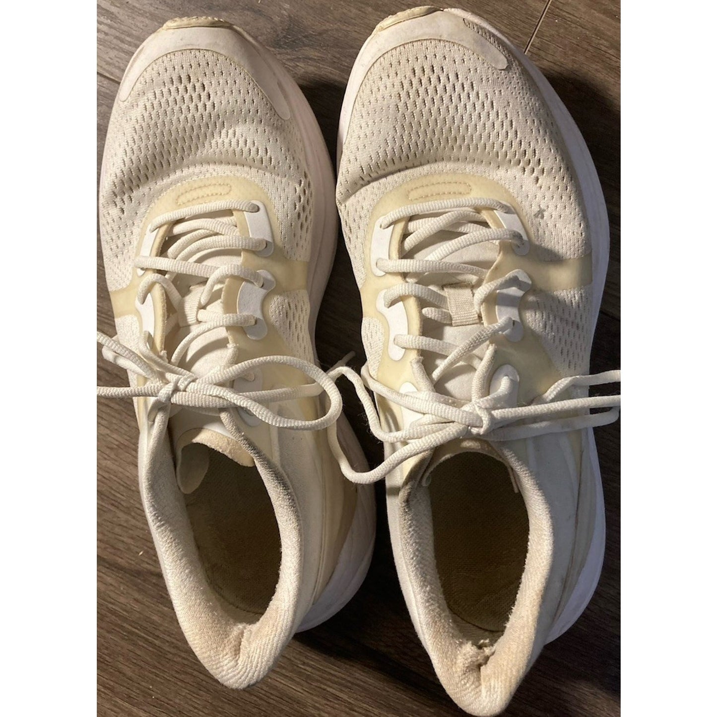 Lululemon Blissfeel Run Triple White Women’s Size 8.5 Running Shoes Sneakers