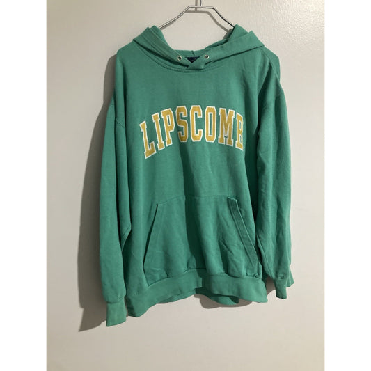 Lipscomb University Hoodie Sweatshirt Men’s Large Green Pullover Y2K Adult