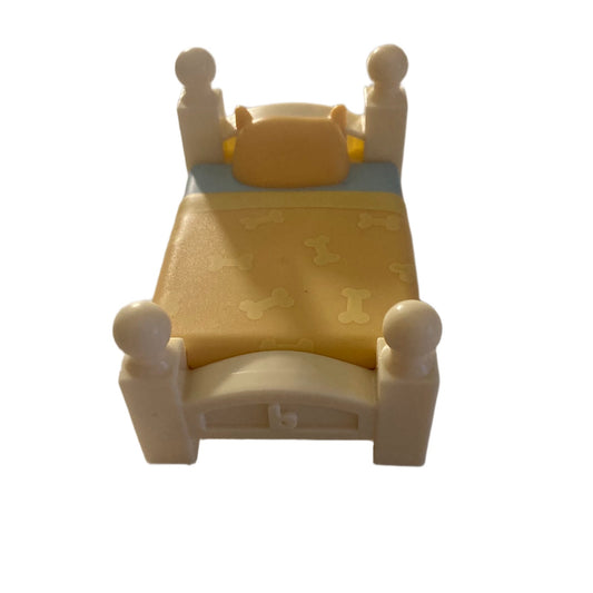 Bluey Family & Friends Action Figure Accessories Bedroom YELLOW BED Replacement