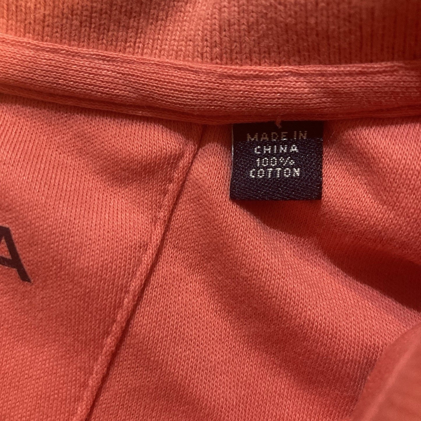 Nautica Men's Polo Shirt Short Sleeve Coral Collared Embroidered Logo XL