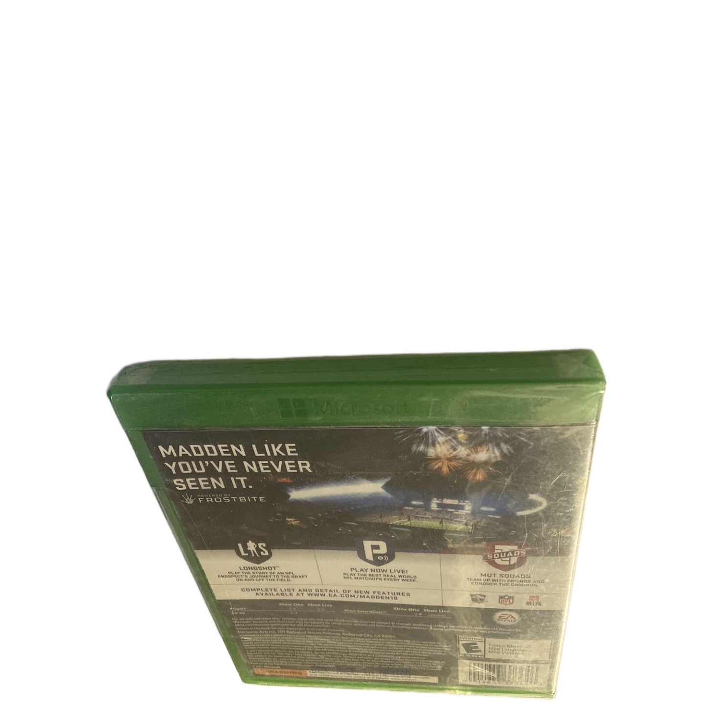 NFL Madden 18 Xbox One Sealed Exclusive Offer Included