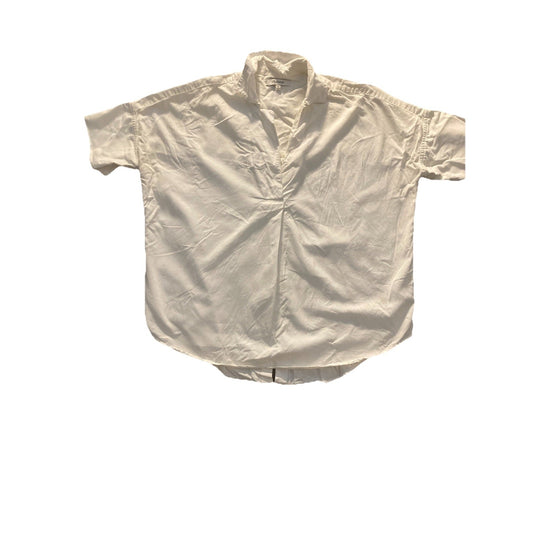 Madewell Women’s XS Collared White Courier Button Back Shirt