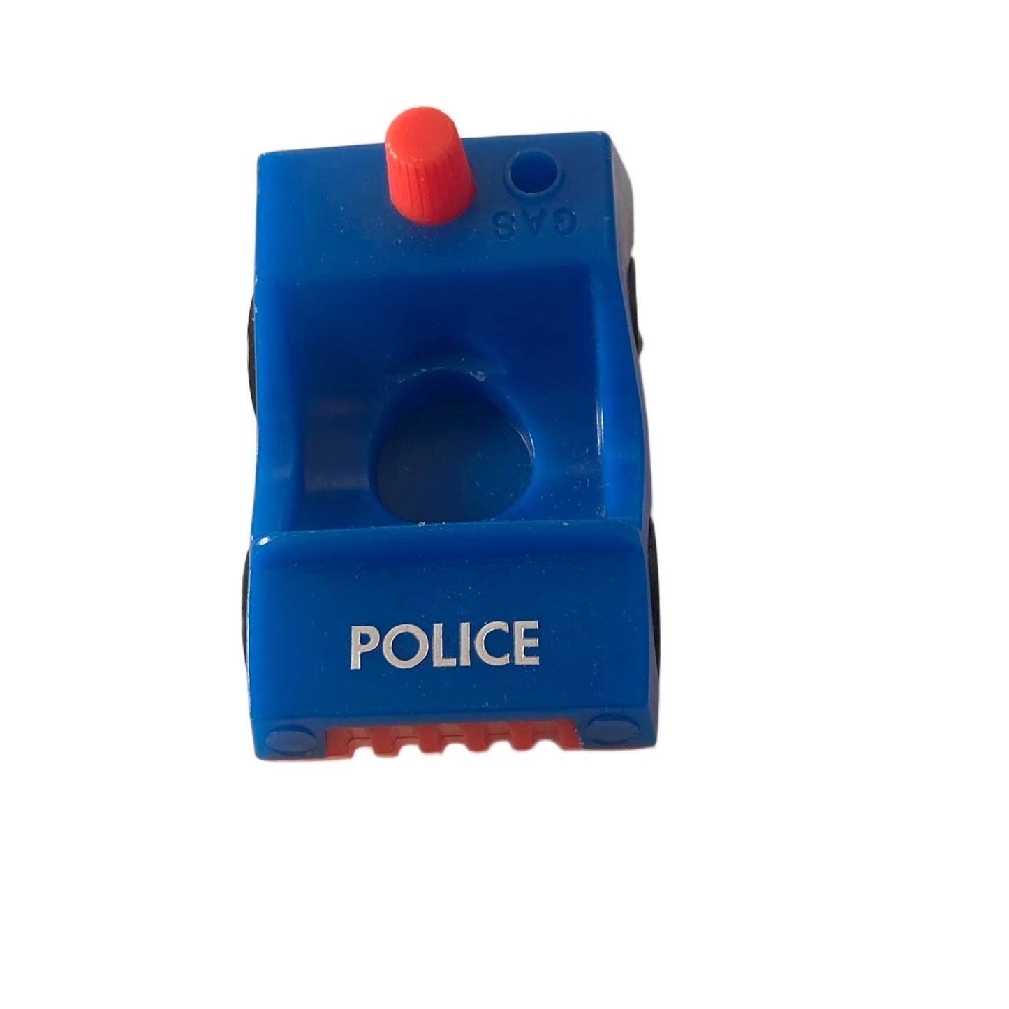 Fisher Price Little People Vintage Red & Blue Police Man Policeman Car Vehicle