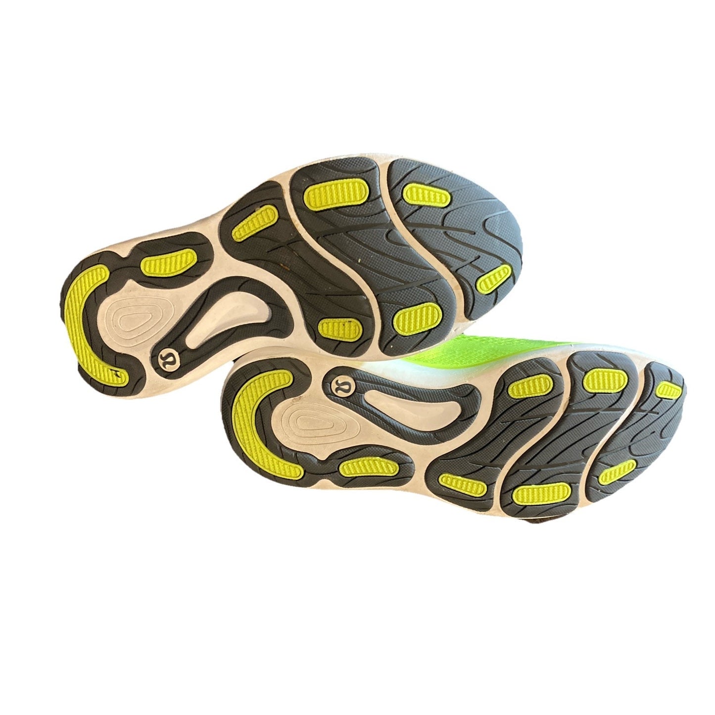 Lululemon Chargefeel Mid Workout Athletic Shoe Yellow Size 7 Woman’s Used