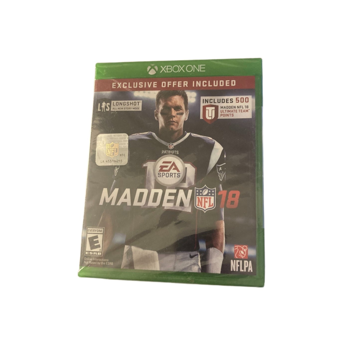 NFL Madden 18 Xbox One Sealed Exclusive Offer Included