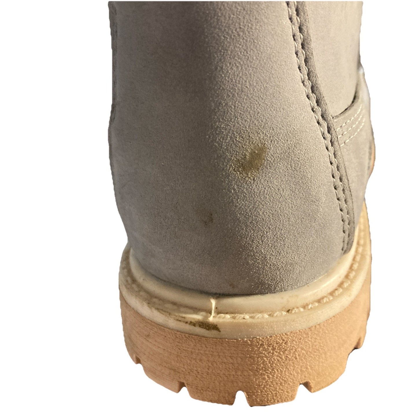 Rare! Timberland Womens 6.5 Nellie Chukka Boot Love Collection Grey With Hearts