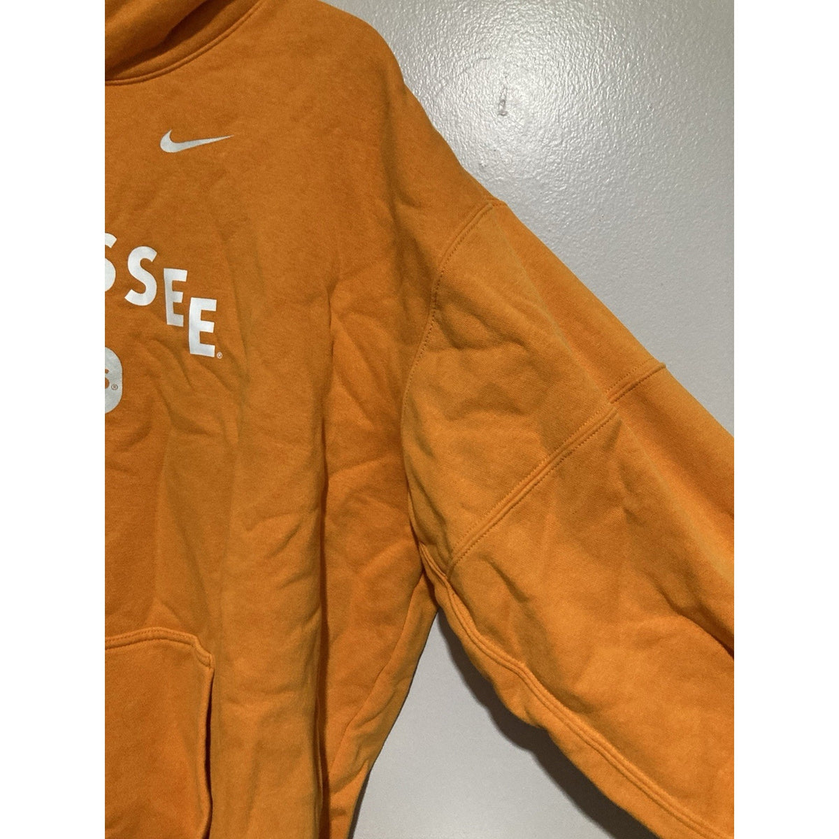 Tennessee Volunteers Sweatshirt Hoodie Mens Large Orange NCAA Football Nike