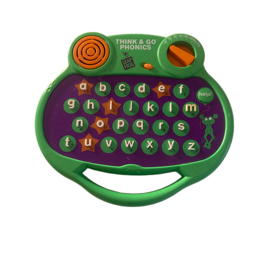 LeapFrog Think & Go Phonics Learning Toy 1997 Vintage ABC Letters Kids