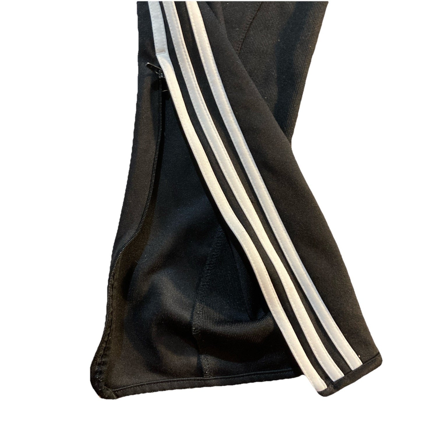 2012 Adidas Climacool 3 Stripe Joggers Embroidered Logo Zip Ankle Pockets Mens L