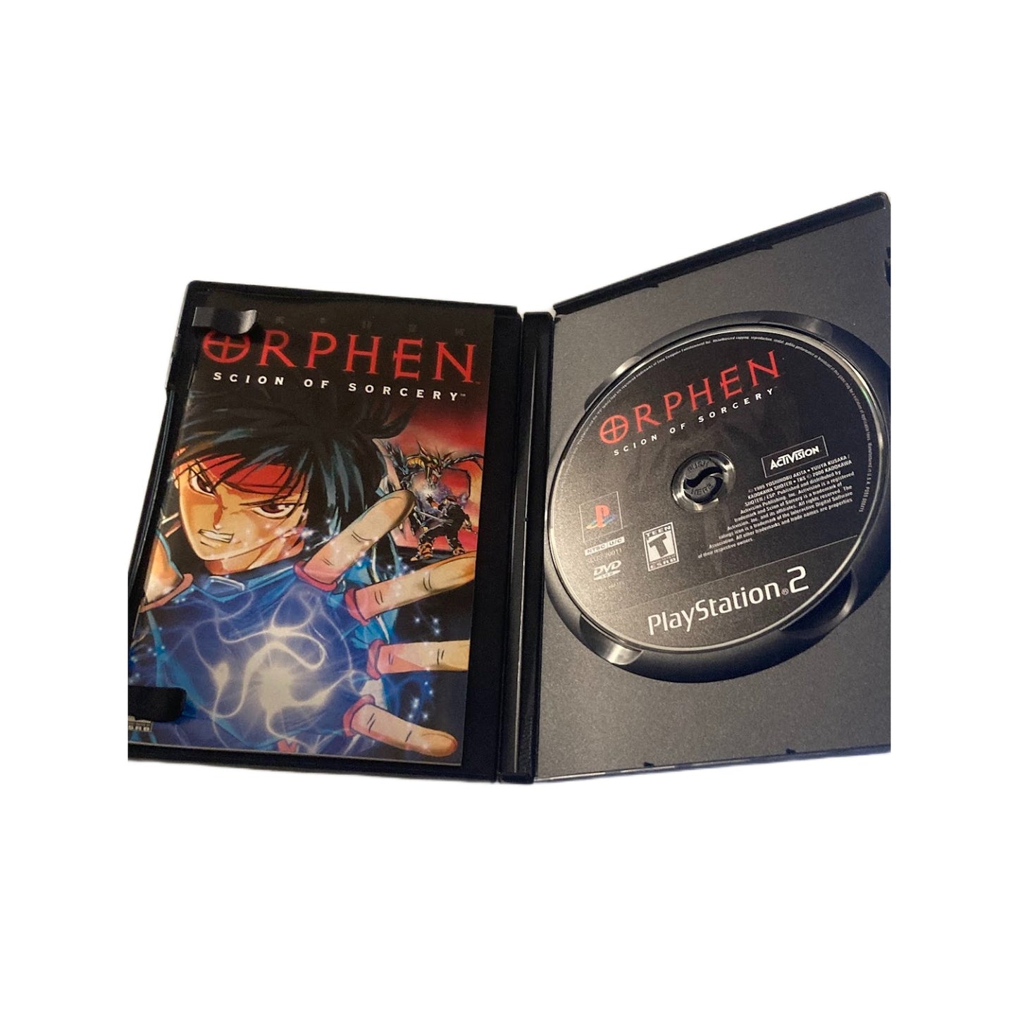 Orphen Scion of Sorcery PlayStation 2 PS2 Complete w/ Manual CIB Tested