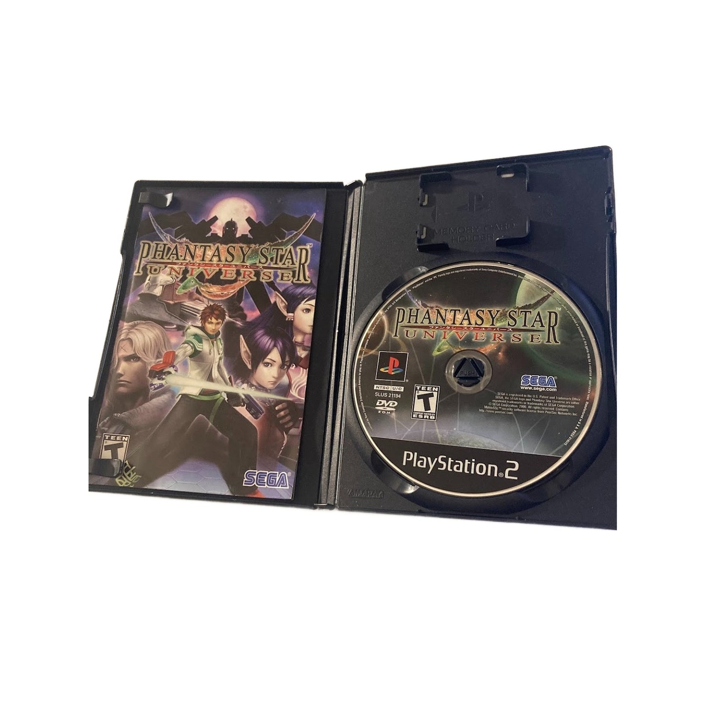 Phantasy Star Universe (Sony PlayStation 2, 2006) PS2 Complete CIB