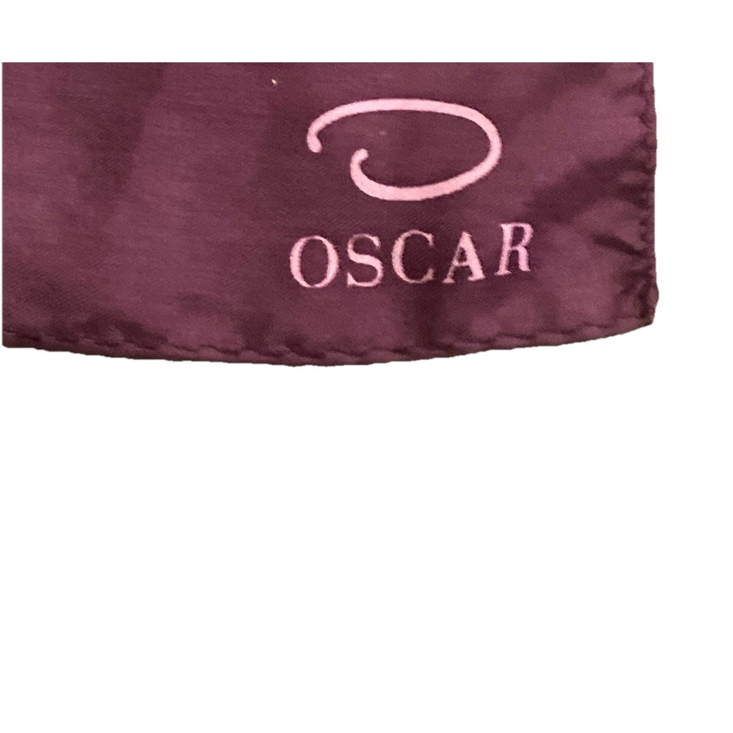 Oscar De La Renta Studio 100% Silk Scarf Bright Colorful Flower Floral 33”X 35”