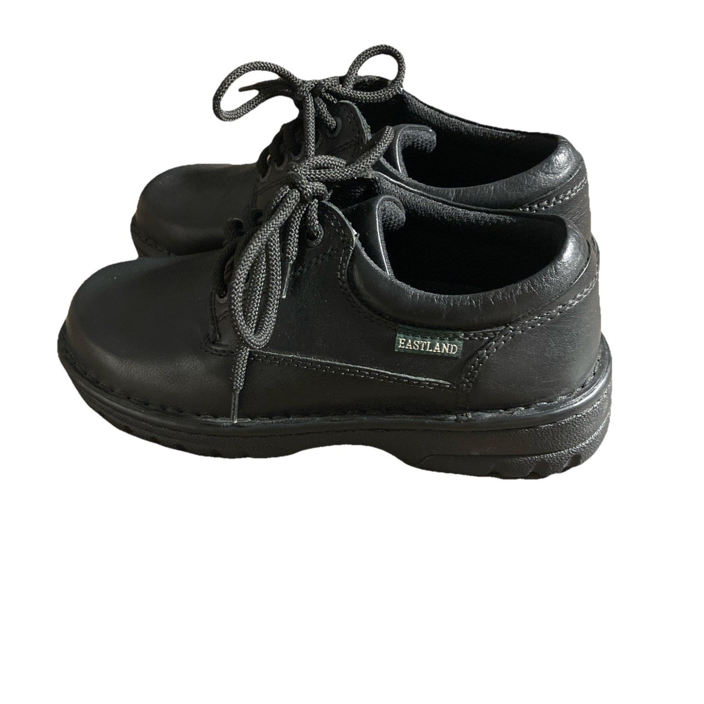 Eastland Plainview Womens Round Closed Toe Oxford Shoes, Black Sz 7M