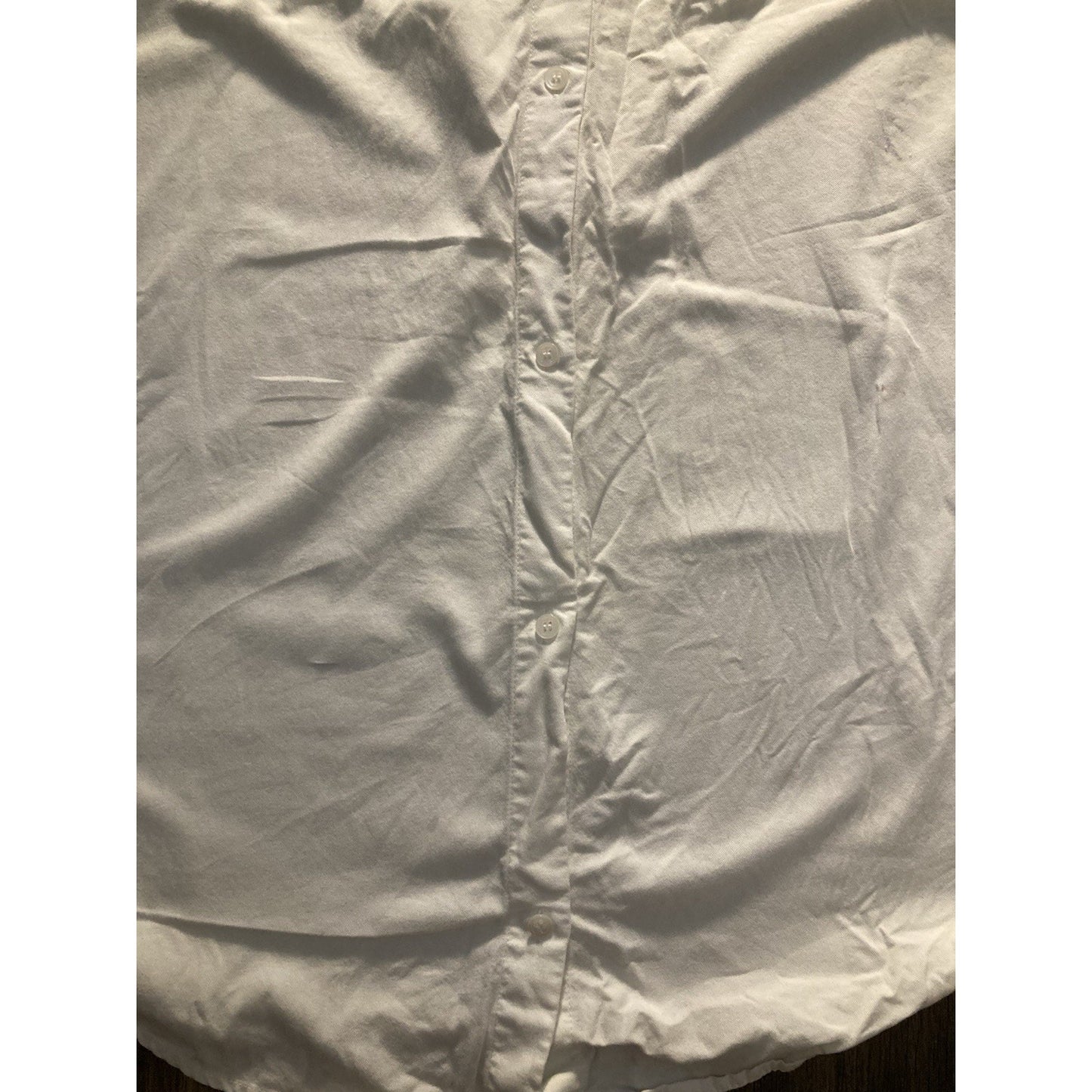 Madewell Women’s XS Collared White Courier Button Back Shirt