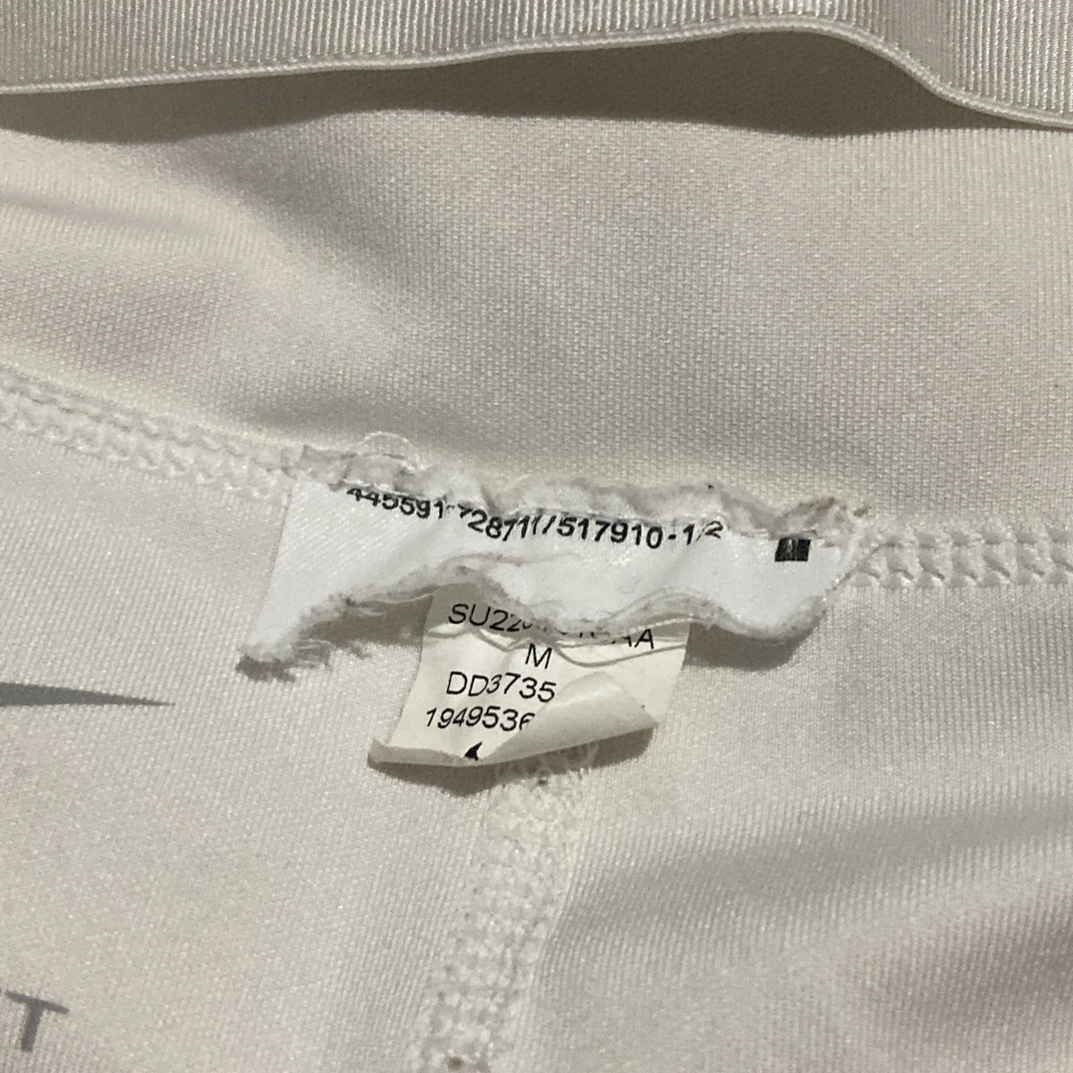 Nike Women Court Dri-FIT Club Flex White Pleated Tennis Skirt Skort Size Medium