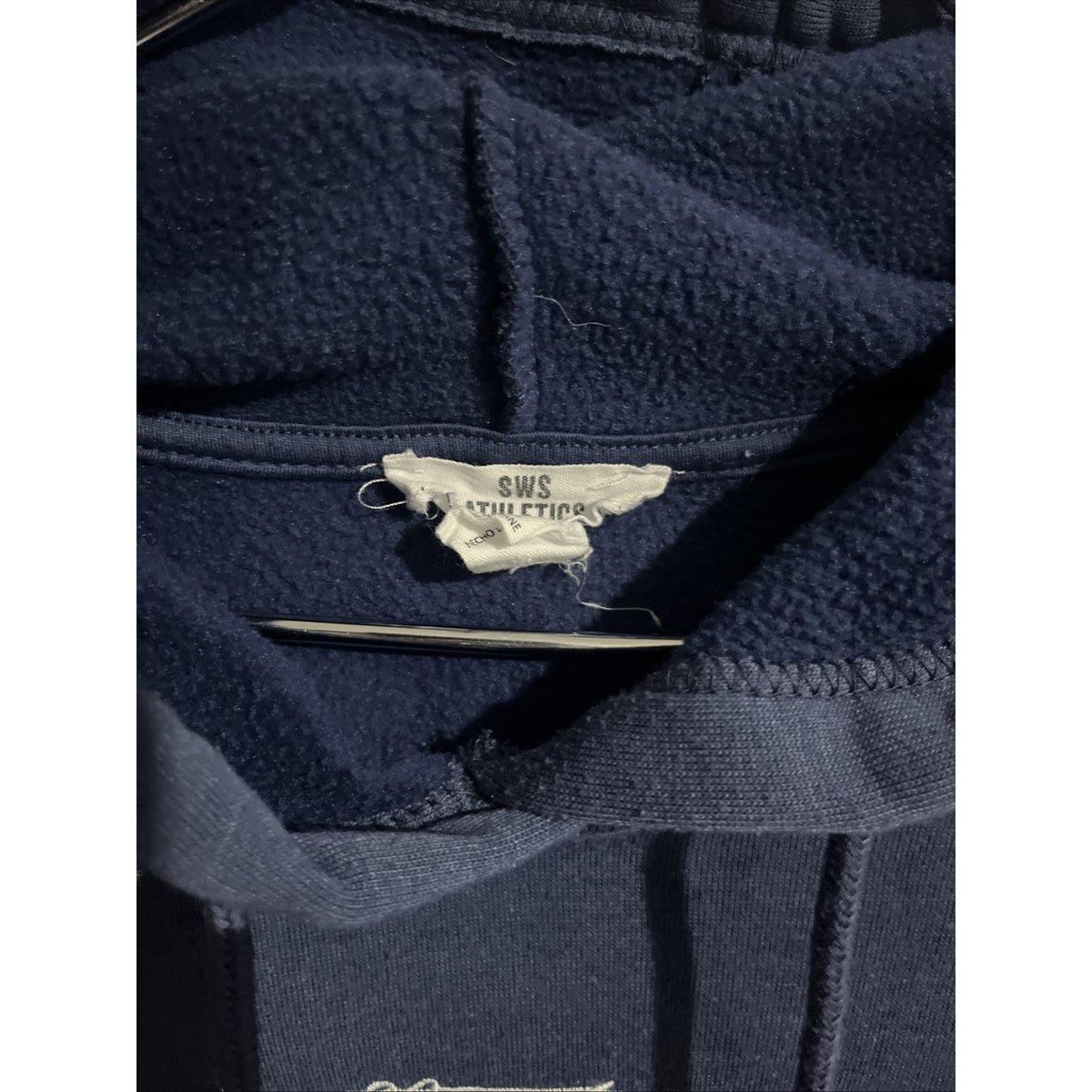 SWS Athletics Blue Los Angeles California Preppy Hoodie Women’s Small 1990 Logo