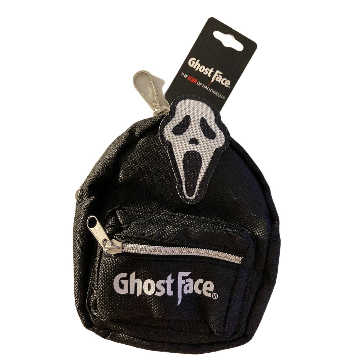 Ghost Face Mini Backpack Coin Purse Keychain Bioworld Scream NWT Horror New