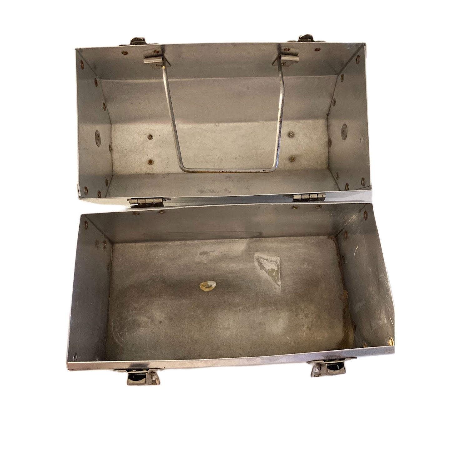 Vintage Ciracco Aluminum Miners Lunch Box Pail MCM USA 1960s