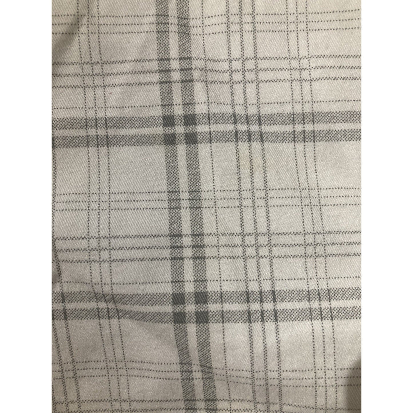 Wrangler Plaid Cargo Shorts Mens Sz 36 White Gray Utility Casual Outdoor Preppy