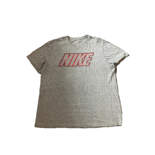 Nike Tee Graphic T-SHIRT Mens Size XL Gray Short Sleeve Crew Neck Athleisure