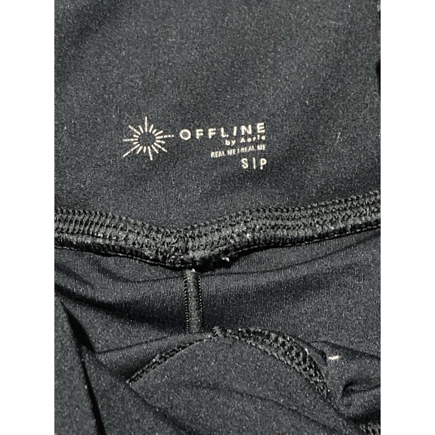 Offline by Aerie Women’s Small Real Me Crossover Flowy Shorts Black