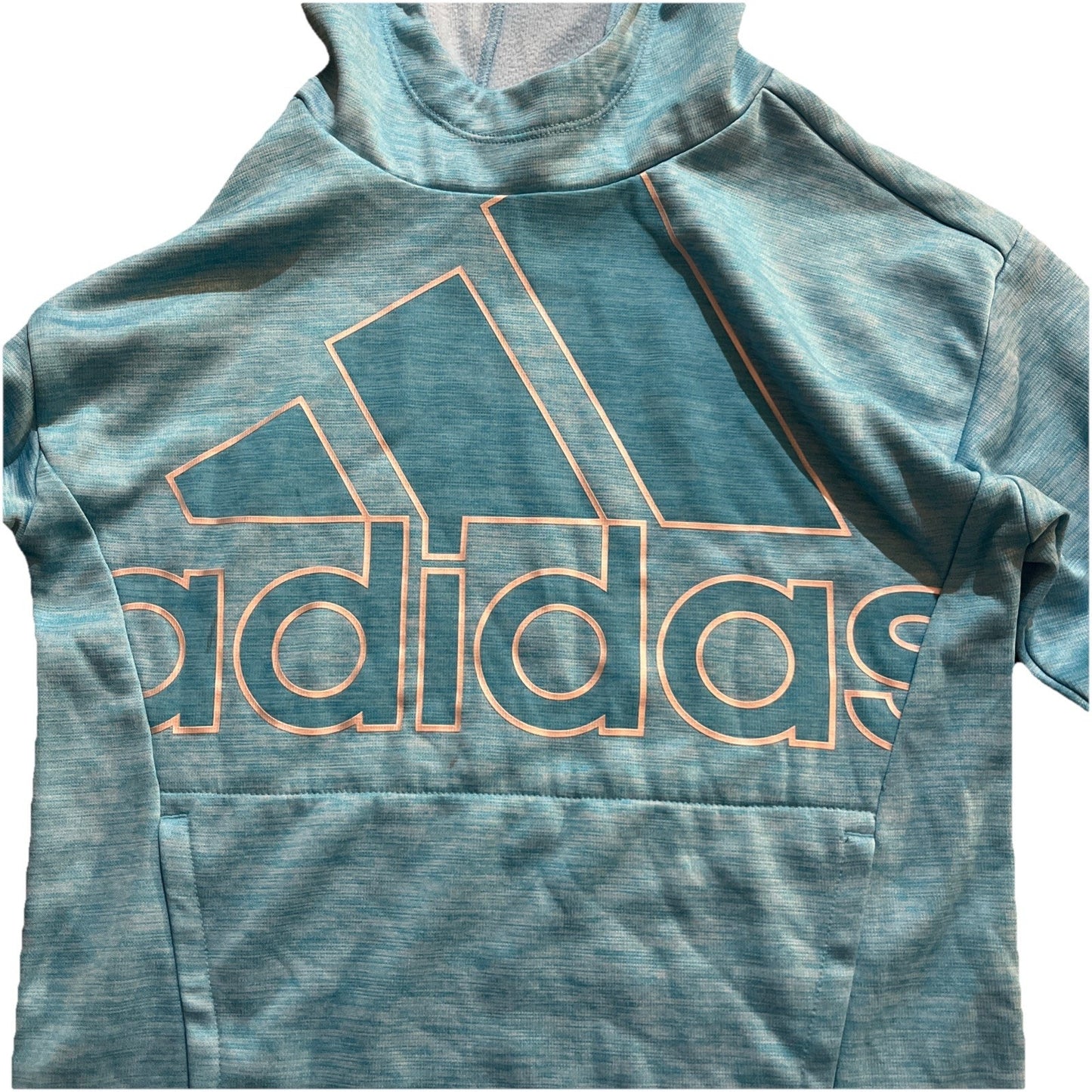 Toddlers Adidas Sports Original Blue Hoodie Kelly Boys Size Small 7/8