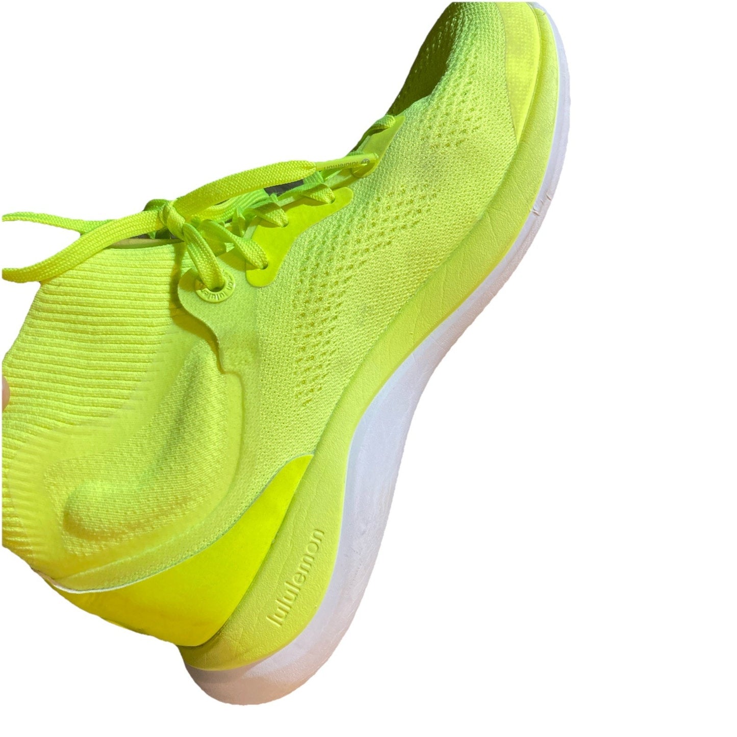 Lululemon Chargefeel Mid Workout Athletic Shoe Yellow Size 7 Woman’s Used