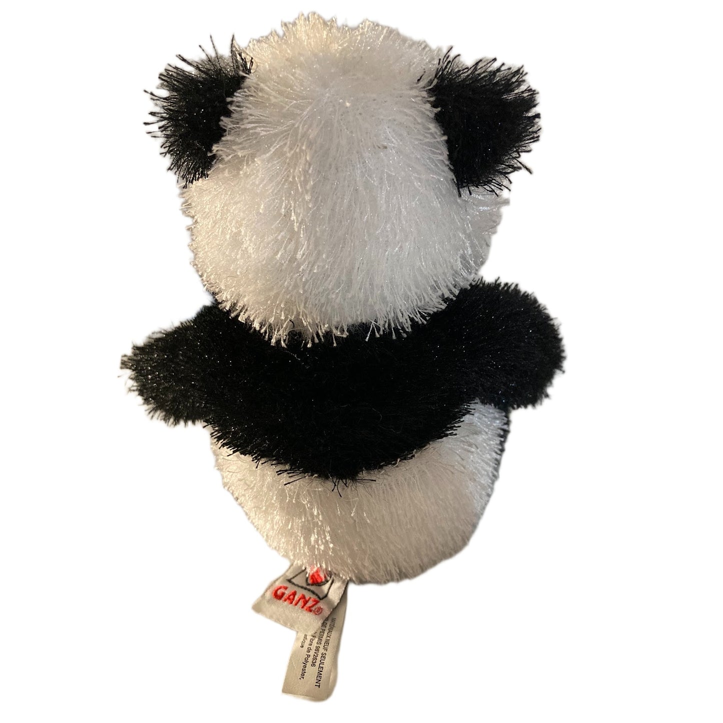 Webkinz Panda HM111 Ganz Plush NWT Tag Attached Patent Pending Early Release