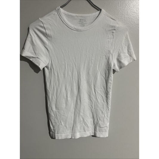 French Laundry Short Sleeve Casual Top white Women's Size XS/S