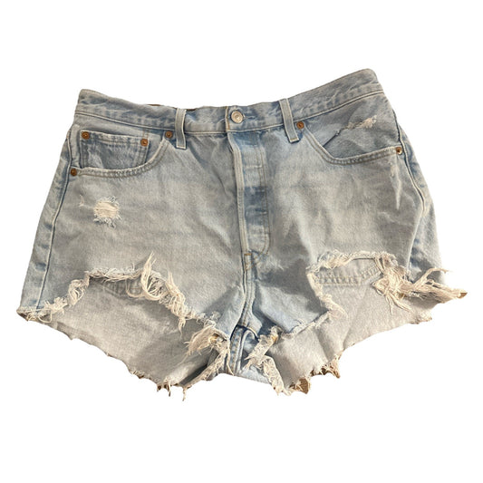 Levi's Women's 501 Original High-Rise Jean Shorts Size 33W