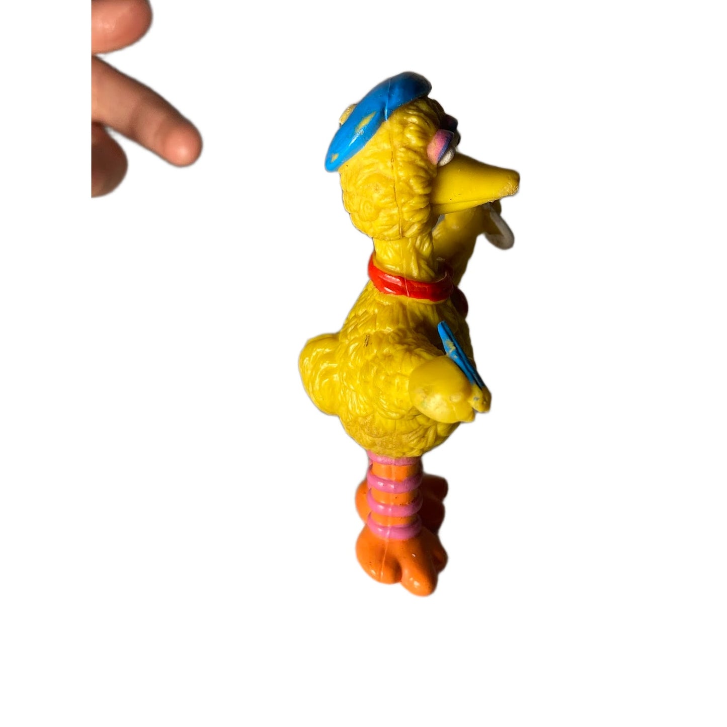 Sesame Street Applause Vintage Big Bird Paint Artist Pvc Figure