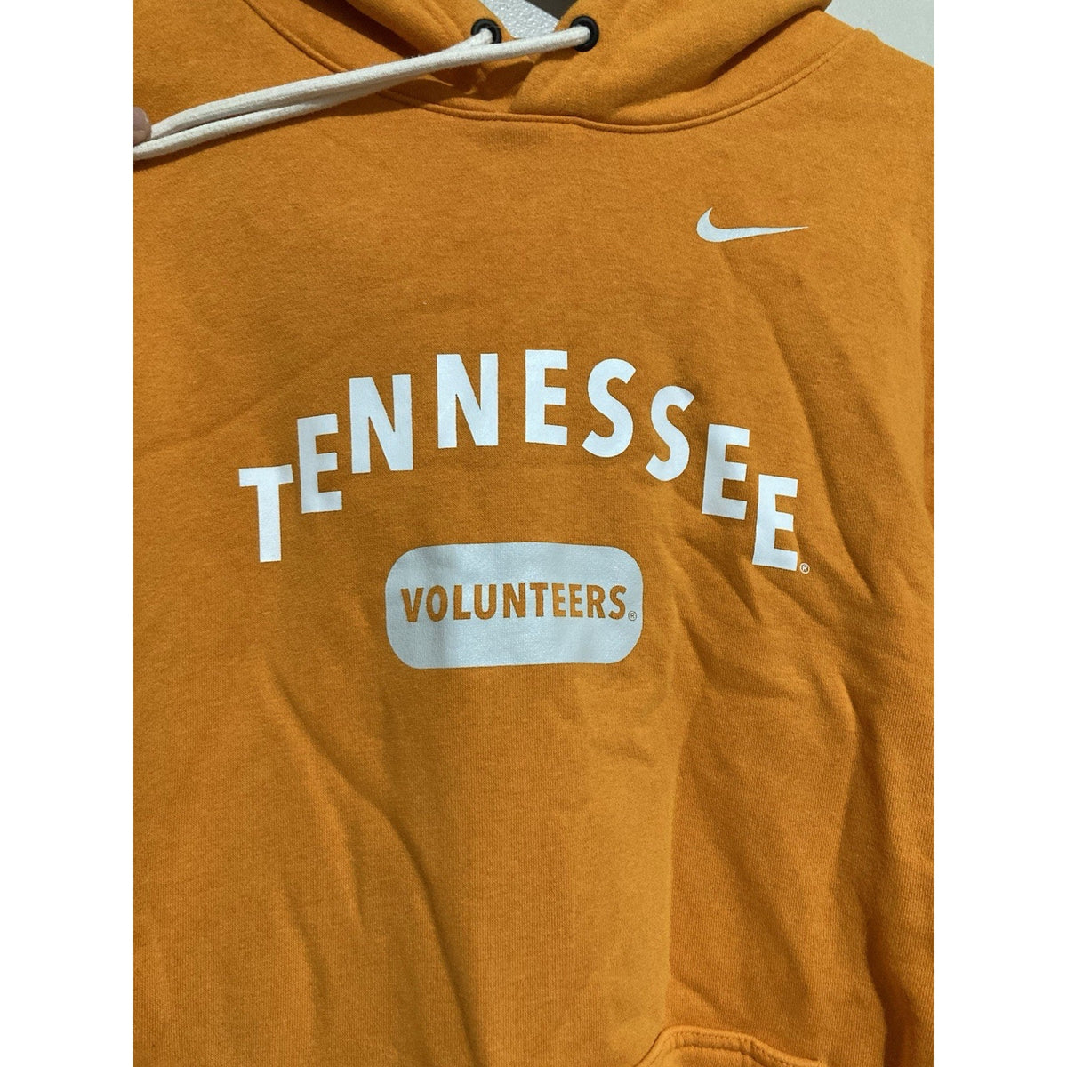 Tennessee Volunteers Sweatshirt Hoodie Mens Large Orange NCAA Football Nike