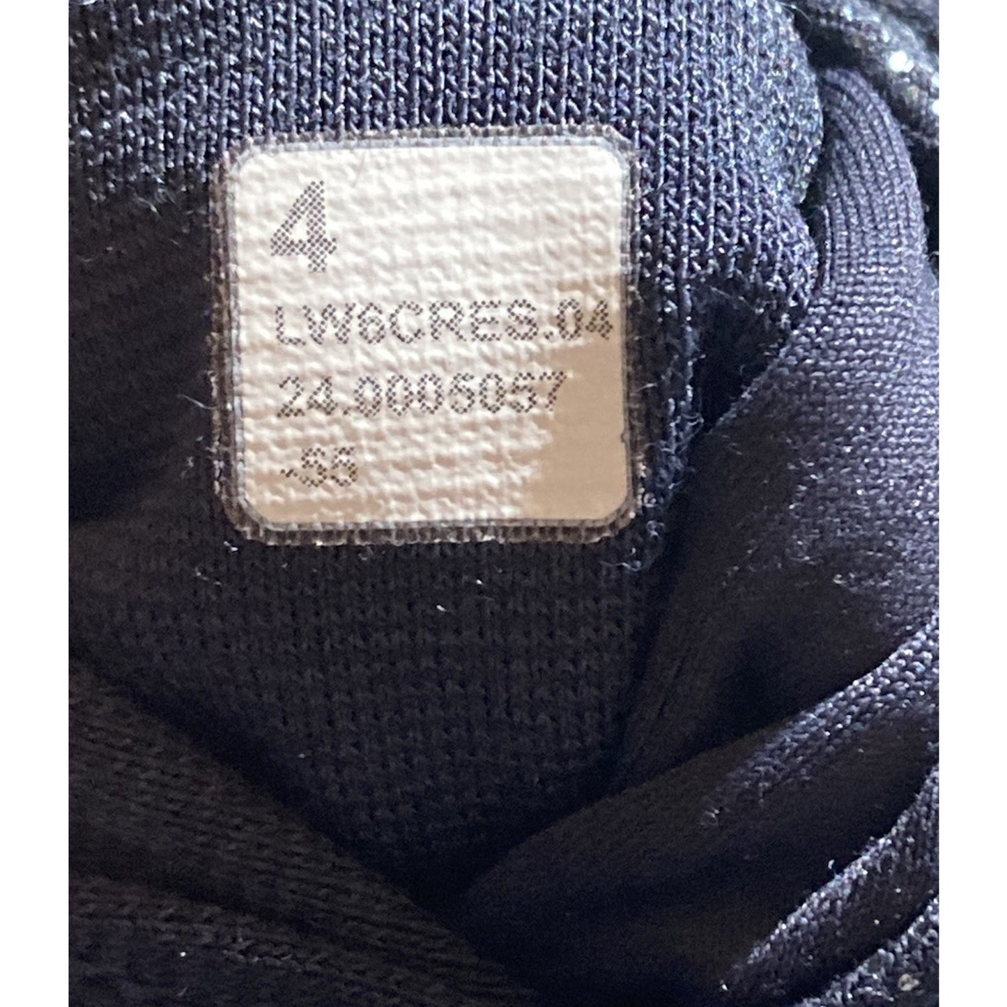 Lululemon Align HR Ribbed 30” Shine Radiate Foil Print Black Night Size 4