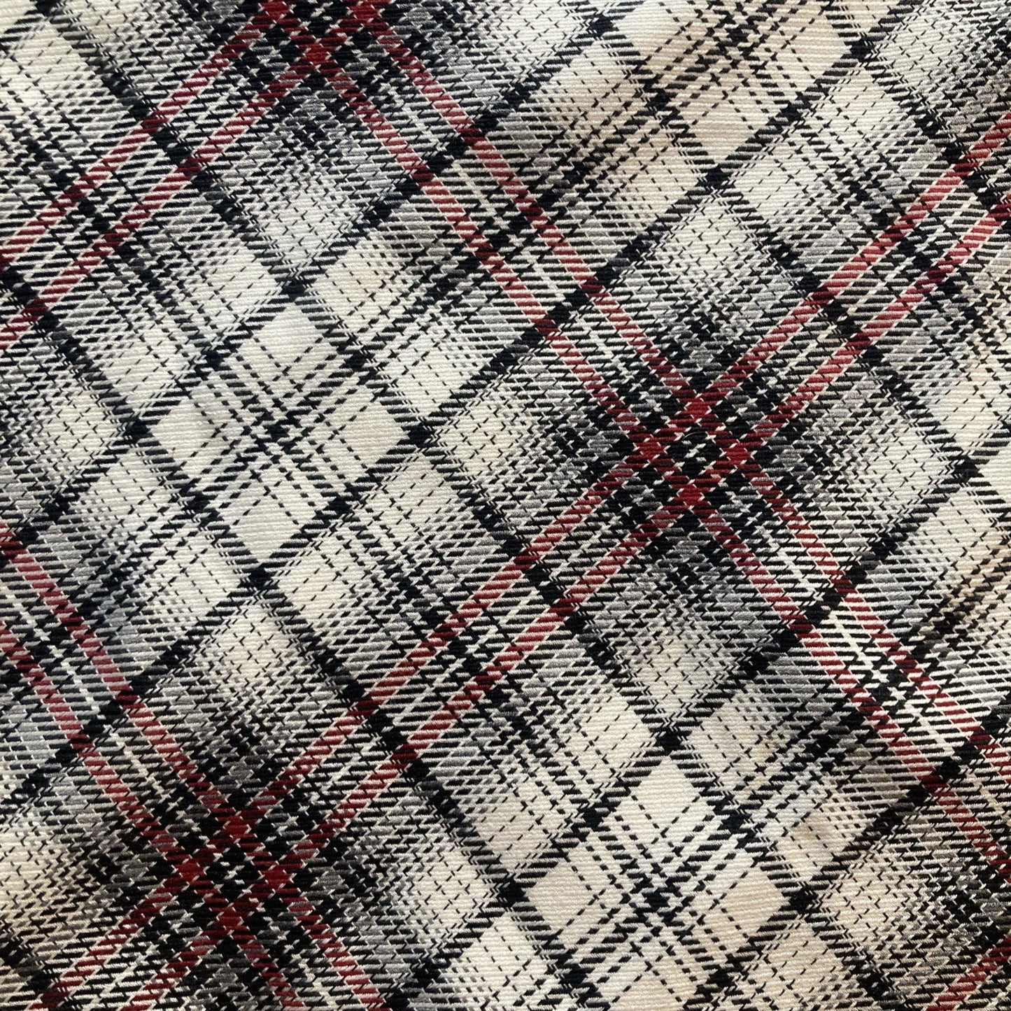 East 5th Plaid A-Line Maxi Skirt Size 16 Black, White, Red Machine Washable