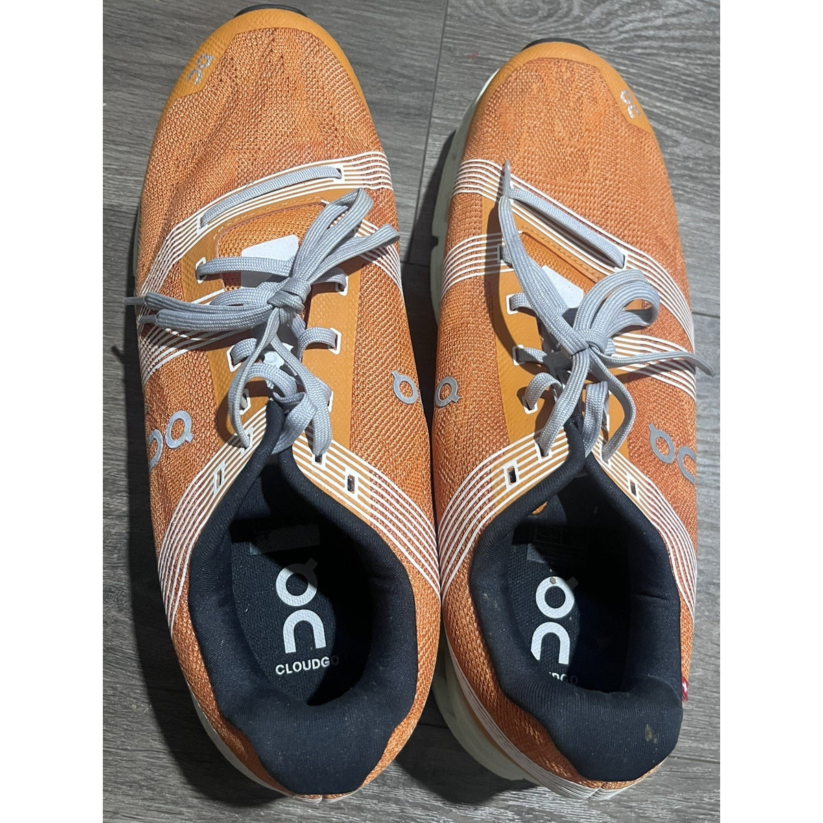 On Cloudgo Men's Size 10.5 Turmeric/Aloe Running Shoes