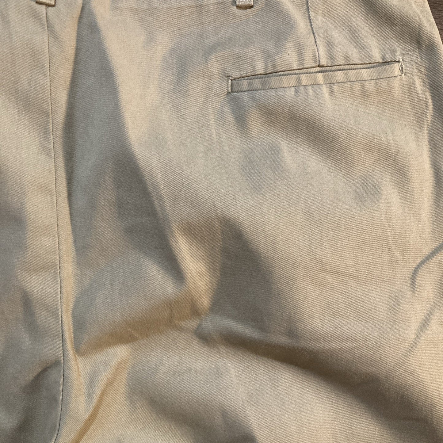 Grandpacore Workleisure Highland By Red Kap Pants 44 Beige Inseam Pleated VTG
